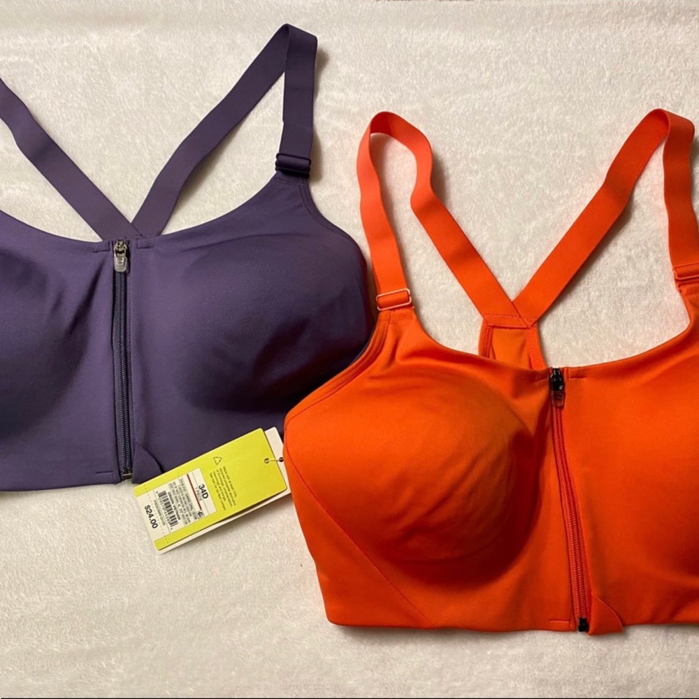 Women's Sportbra Zip-Front 34D - All in Motion